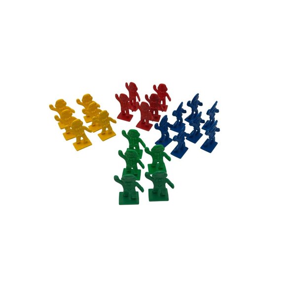 Candy Land Mover Plastic Gingerbread Figures Cake Toppers Multicolor Set Of 23 - Picture 5 of 7